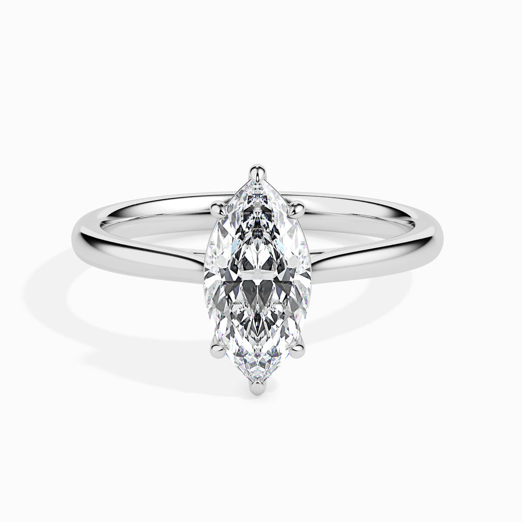 Atri 1ct Marquise Moissanite Solitaire Ring for women by Cutiefy