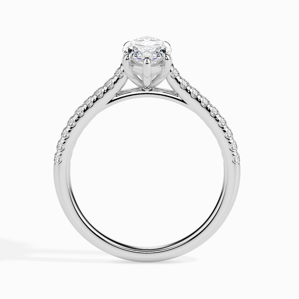 Insider 1.18ct Marquise Moissanite Engagement Ring for women by Cutiefy