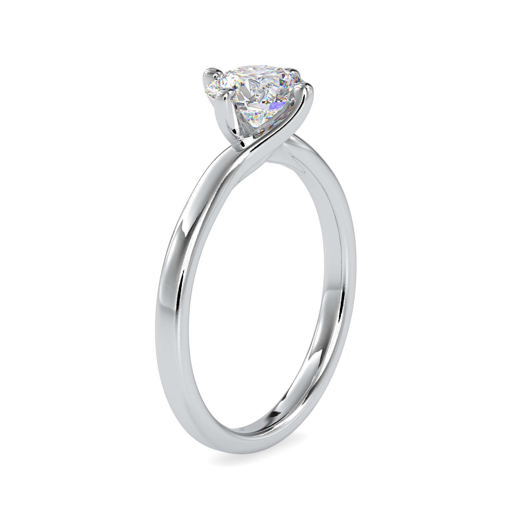 Beth 1.16ct Round Moissanite Solitaire Ring for women by Cutiefy