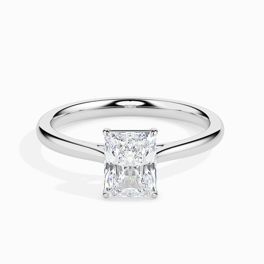 Camila 1.50ct Radiant Moissanite Solitaire Ring for women by Cutiefy
